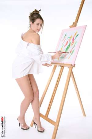 Stripper Picture of Elya - Parisian model Elya is many things but boring is never one of them. She is quite a good cook an exceptional student and soon will become a real life nurse. Just imagine what it would be look to see her smiling face and sexy body standing next to your infirmary bed!