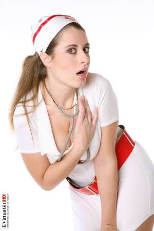 Stripper Picture of Elya - Parisian model Elya is many things but boring is never one of them. She is quite a good cook an exceptional student and soon will become a real life nurse. Just imagine what it would be look to see her smiling face and sexy body standing next to your infirmary bed!