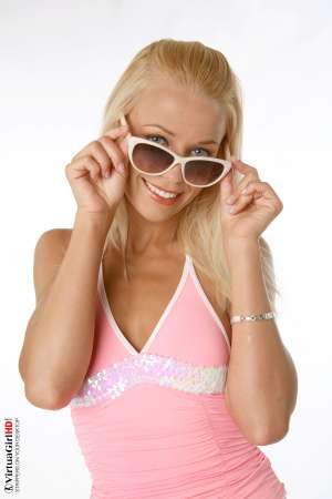 Stripper Picture of Beatrix - Beatrix tells us that on stage her secret weapon is the fact that she has always been bicurious! She loves men of course but when she sees a lady in the crowd at a strip-club and gets the chance to flirt with her from the stage during her routine it always gets the crowd going. Hell just know she is bisexual is enough to get us going too!