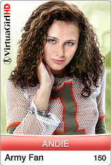 2/19/2010 a0150 - Army fan Gallery with Nude Model Andie from iStripper