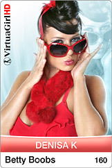 7/27/2007 a0160 - Betty Boobs Gallery with Nude Model Denisa K from iStripper