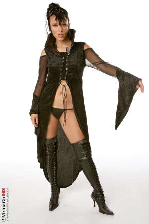 Stripper Picture of Katty - Devilish little Katty loves the attention that she gets when she steps on stage for you. She used to work for a lingerie design company and even did some of the style work herself so she knows which outfits work best for her body and she is quickly becoming one of our more popular models. Stylish sultry sexy that's Katty!