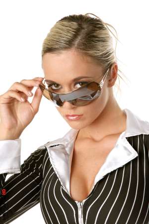 Stripper Picture of Jana H - With a dirty-dozen performances in her collection already Jana H is already well on her way to being the best known Virtua Girl of them all. She gets a lot of fans� emails and takes her time to read each of them because she wants to be able to improve with each new performance!