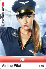 7/25/2007 a0176 - Airline Pilot Gallery with Nude Model Viki from iStripper