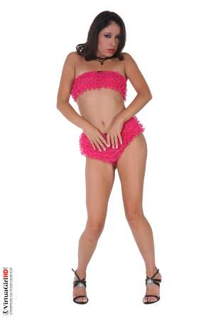 Stripper Picture of Angelique - French starlet Angelique is a rare mix of Egyptian and Latin ancestry. The cultural combination of her many origins and the time she has been living in Paris create a unique tapestry for her life. Each performance by Angelique evokes a different part of her warm personality and lingers with you long after you are finished watching her.