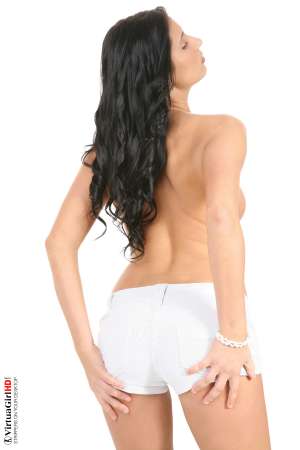 Stripper Picture of Melissa Ria - Melissa Ria is a shapely Prague girl who loves showing off her curves. Every single outfit in her closet has been chosen for the way it shows off the swell of her hips her impossibly long legs and the rest of her incredibly sexy body. She puts those curves to good use when she dances with a hypnotic rhythm throughout her body.