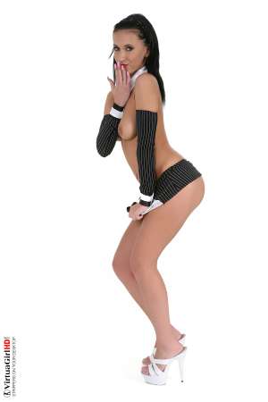 Stripper Picture of Angelica Kitten - Petite and sweet at just 19 years of age this pretty girl from Prague is Angelica Kitten. She has so much to learn about life and enjoys being taught. You can see the innocence in her eyes begging you to bring her some of the wisdom she seeks. Help her get a good start by checking out these performances and sending her your comments. She needs your help to become a BIG star!