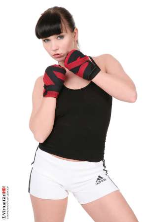 Stripper Picture of Ally Style - Eighteen year old Ally Style is a dancer ready to explode with energy and enthusiasm as she brings her athletic body onto your desktop and writhes along with the music. Her gyrating hips and strong legs are hypnotic once she gets up to full speed and her clothes start falling off! Pick your favorite outfit and see what Ally Style can do in it!