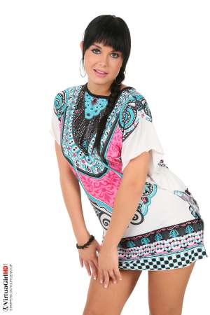 Stripper Picture of Victoria Blaze - Petite power player Victoria Blaze is a terrific athlete. She's from the Czech Republic and grew up as the star of many student sports teams. However when we interviewed her she told us that she found the most excitement when she would get back in the locker-room! She loves watching girls get undressed and learned a lot of things that now are part of her own personal style!