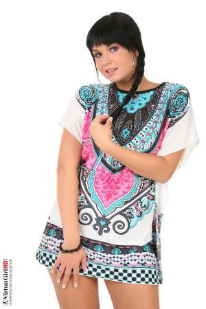 Stripper Picture of Victoria Blaze - Petite power player Victoria Blaze is a terrific athlete. She's from the Czech Republic and grew up as the star of many student sports teams. However when we interviewed her she told us that she found the most excitement when she would get back in the locker-room! She loves watching girls get undressed and learned a lot of things that now are part of her own personal style!