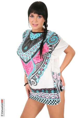 Stripper Picture of Victoria Blaze - Petite power player Victoria Blaze is a terrific athlete. She's from the Czech Republic and grew up as the star of many student sports teams. However when we interviewed her she told us that she found the most excitement when she would get back in the locker-room! She loves watching girls get undressed and learned a lot of things that now are part of her own personal style!