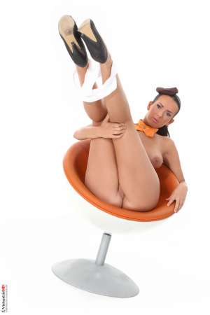 Stripper Picture of Lynette - It seems some of the most beautiful dancers in the world come from the Czech Republic and Lynette is just another one of our stars to prove it. This beautiful brunette has been feature dancing for a number of years. Lynette has a BA in Creative Writing and is currently working on her first novel. But to pay her bills and do a little 