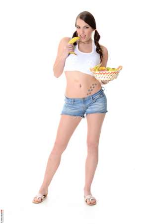 Stripper Picture of Samantha Lee - We were blown away by the versatility of Samantha Lee with how many different looks she can pull off and how seductive her live stage show is. For starters Samantha Lee is a gorgeous brunette with a perfectly proportioned body. She has a thickness to her with is sexy and she knows how to move her hips! Samantha also has a way of looking at you that creates an intimacy that lets you know she's dancing for you and you alone. Samantha is pierced and tattooed and she can't wait to seduce you!