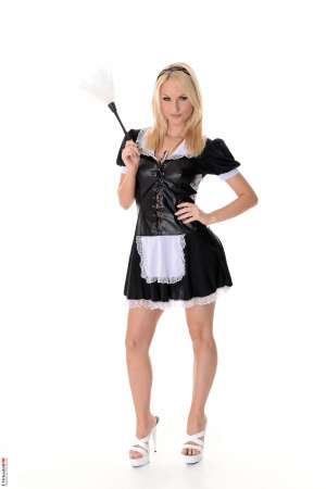 Stripper Picture of Jessica Joy - Meet Belgian beauty Jessica Joy. Jessica is a total blonde bombshell at 23 years old. Get to know her perfect body and enjoy her amazing breasts as you download all her feature performances. Jessica says she's a real homebody and her favorite date night is to cook a meal for her guest in nothing more than an apron and stilettos. She loves to turn men on and she says the best sex comes after tons of foreplay.