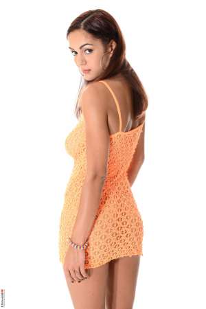 Stripper Picture of Katy Angel - Katy Angel is a newcomer from Romania that we know you are going to love. Unlike her name implies Katy loves being naughty and living life on the edge. She is a sexual person by nature and she enjoys role playing and dressing up in different costumes both in her personal life and on stage. Katy says her favorite part on her body are her super sensitive nipples. According to Katy all it takes to get her in the mood is a light touch or graze against her breasts and she instantly swells with desire. Every time you download her full feature performance you will get to enjoy her nipples just as much as she does!