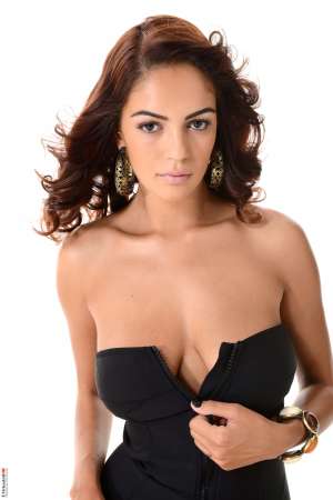 Stripper Picture of Katy Angel - Katy Angel is a newcomer from Romania that we know you are going to love. Unlike her name implies Katy loves being naughty and living life on the edge. She is a sexual person by nature and she enjoys role playing and dressing up in different costumes both in her personal life and on stage. Katy says her favorite part on her body are her super sensitive nipples. According to Katy all it takes to get her in the mood is a light touch or graze against her breasts and she instantly swells with desire. Every time you download her full feature performance you will get to enjoy her nipples just as much as she does!