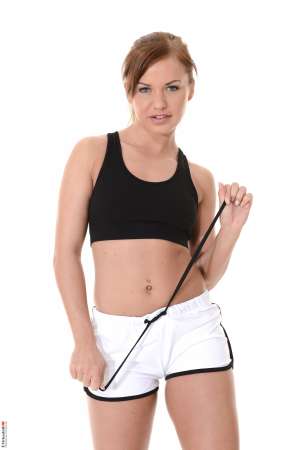 Stripper Picture of Bella - The shy innocence of 22 year old Bella really comes out in her Sweet Kisses show. Some girls seem like amateurs even after hundreds of hours of professional training and Bella is one of them. She appears so casual and relaxed even though each move is carefully planned and perfectly in sync with your libido!