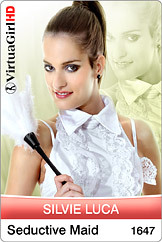 7/25/2014 a1647 - Seductive Maid Gallery with Nude Model Silvie Luca from iStripper