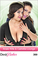 8/8/2012 c0369 - Duo Gallery with Nude Models Anais Hills & Camelia Lounge from iStripper