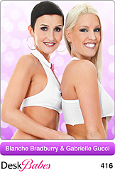 1/23/2013 c0416 - Duo Gallery with Nude Models Blanche Bradburry & Gabrielle Gucci from iStripper