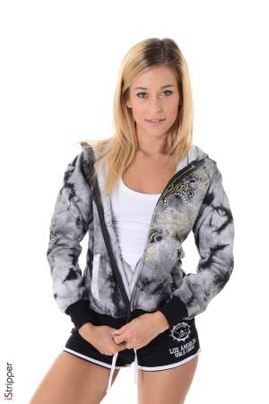 Stripper Picture of Lola Reve - Lola Reve has the cutest French accent ever and she loves to talk about sex! She has been discovered by Marc Dorcel; Lola is a bona fide porn star and she gets off on getting people off. She is hyper sexual and loves to show off her body. Making her fans happy gives her immense joy and Lola has been known to take requests when it comes to her themed stage shows. Show Lola some love send her your fan mail and download all her sexy stage shows.