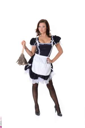 Stripper Picture of Anna Polina - Anna Polina is best known by her fans for being a real hardcore porn star! You've seen her movies now enjoy Anna on a more intimate level as she strips for you in private. Anna enjoys using role play and sexy lingerie in her stage shows and seeing her reveal her her big boobs and shaved pussy is always a fine treat!