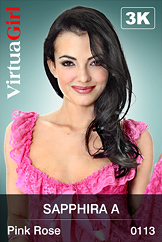 4/17/2015 e0113 - Pink Rose Gallery with Nude Model Sapphira A from iStripper