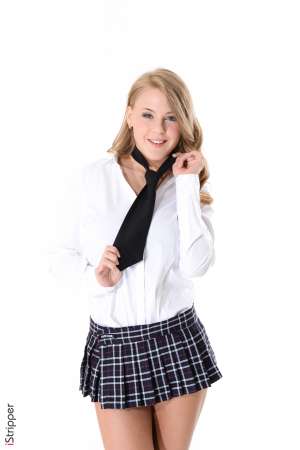 Stripper Picture of Viola - Viola comes to us from Latvia. Not only is Viola hot with big boobs but she loves high heels and having fun. Viola describes herself as a big flirt that loves to make people feel good about themselves. She thinks her legs are one of her best assets and she tells us that the smell of homemade apple pie baking away in the oven always makes her horny.