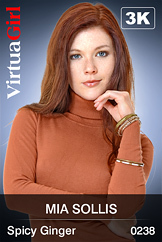 10/2/2015 e0238 - Spicy Ginger Gallery with Nude Model Mia Sollis from iStripper