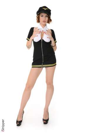 Stripper Picture of Marina Visconti - Marina Visconti is a hot 20 year old from Russia that expects all eyes to be on her when she enters a room. She is incredibly self confident and she always goes after what she wants especially when it comes to lovers. Marina describes herself as a sexual extrovert that enjoys exploring all aspects of erotica. She has a large sex toy collection and she enjoys both men and women in her bed. Marina's very proud of her passport since it documents all her world travels and she enjoys spending weeks at a time in new and exotic locations.