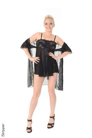 Stripper Picture of Tricia Teen - Tricia is a nineteen-year-old blonde beauty from Budapest Hungary. Tricia is a kind and caring person which made her decide to pursue a career in nursing. But University is expensive and the lovely Tricia needed a way to pay for her studies. She started modeling nude for art students and found it thrilling to be naked in front of a crowd. Tricia expanded her repertoire to include wet t-shirt contests (which she won) and finally exotic dancing. Be sure to get a front row seat when this beauty takes the stage because she burns up the dance floor like no other! When Tricia isn't dancing or studying for her boards she enjoys going out to eat with friends and watching classic black and white movies in her pajamas with a bowl of popcorn.