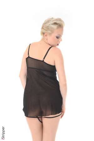 Stripper Picture of Tricia Teen - Tricia is a nineteen-year-old blonde beauty from Budapest Hungary. Tricia is a kind and caring person which made her decide to pursue a career in nursing. But University is expensive and the lovely Tricia needed a way to pay for her studies. She started modeling nude for art students and found it thrilling to be naked in front of a crowd. Tricia expanded her repertoire to include wet t-shirt contests (which she won) and finally exotic dancing. Be sure to get a front row seat when this beauty takes the stage because she burns up the dance floor like no other! When Tricia isn't dancing or studying for her boards she enjoys going out to eat with friends and watching classic black and white movies in her pajamas with a bowl of popcorn.