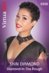 2/26/2016 e0356 - Diamond In The Rough Gallery with Nude Model Skin Diamond from iStripper