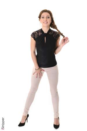 Stripper Picture of Ally Breelsen - Ally Breelsen is a rising star from Moscou. Her passion for seduction makes her a MUST in the erotic universe. She exhales a kind aura and delicacy that only the big stars have... She said on her twitter that her shooting for VirtuaGirl is her best experience ever we are so proud and happy Ally come back whenever you want :)