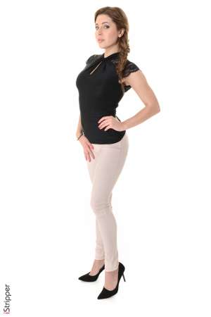 Stripper Picture of Ally Breelsen - Ally Breelsen is a rising star from Moscou. Her passion for seduction makes her a MUST in the erotic universe. She exhales a kind aura and delicacy that only the big stars have... She said on her twitter that her shooting for VirtuaGirl is her best experience ever we are so proud and happy Ally come back whenever you want :)