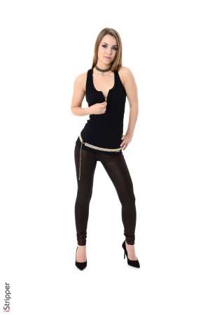 Stripper Picture of Randy Ayn - Randy Ayn is new to our team and we know you are going to give her a most warm welcome. She is a skinny petite beauty that gets off on foot play and worship so she will be barefoot in many of her dance routines. Randy describes herself as a fun-loving promiscuous date-a-holic that is always in the mood for a good time. She recently completed a year of 