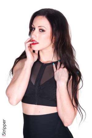 Stripper Picture of Jennifer White - Jennifer White is a dark haired beauty from Los Angeles. At 28 years of age she knows what she wants and knows how to get it especially in bed! Jennifer was an administrative assistant for many years but got tired of the usual 9-5 grind. To spice up her routine she took an exercise class where she learned to pole dance and a budding new career was started! Now Jennifer owns the stage and relishes all the attention erotic dancing brings her. Jennifer freely admits she's a work-a-holic but she does enjoy shopping and hitting the gym on her down time. She is obsessed with doing squats daily and credits them with keeping her booty in tip top shape.