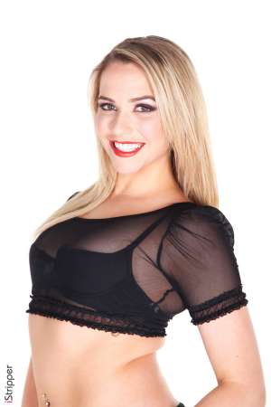 Stripper Picture of Mia Malkova - We love porn stars and Mia Malkova is one of the hottest ones on the planet! She is a beautiful 24 year old blonde from Los Angeles CA the porn capital of the world. You've seen her movies now let Mia entice you with a private dance for your eyes only! She knows how to grind those hips just right and pop her butt out so that all you think about is grabbing her sweet hips from behind as she rubs up against you. Mia absolutely loves every aspect of her work and she describes herself as a super sexual person. She enjoys open relationships with both men and women because it allows her a fluidity to her sexuality that gets her off. When she's not on set or working it on stage Mia enjoys lazy days on the beach with her friends and hiking on some of the great fitness trails in LA. She also practices yoga regularly and is learning how to meditate which she tells us is harder than it sounds!