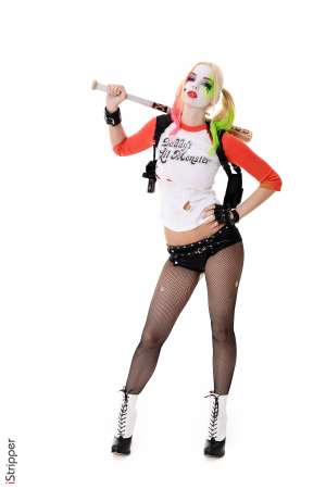 Stripper Picture of Estonika - Estonika is a hot new edition to our team and we know you are going to love how freaky she likes to get. She is a nineteen year old performer from Russia and seriously there is nothing Estonika won't try. She happens to LOVE intense role play so you can expect to see a lot of that from her as she dresses up like her favorite comic characters dabbles in a little dominatrix play and goes all out for any special occasion that may be coming up. Estonika is a true freak at heart. She has always lived life on the fringes and she gets off on partying in the underground clubs and on the rave scenes. She tells us stripping is the perfect job for her because she loves to be the center of attention. Estonika likes all eyes on her even when she's having sex because she is a total exhibitionist. When she's not getting naked on stage Estonika is a comic book connoisseur. She tends to root for the bad guys because she thinks they are more interesting and their outfits are typically better. We expect great things out of Estonika so be sure to check back often for her updates!