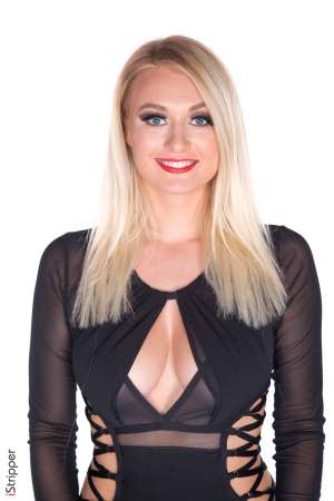 Stripper Picture of Natalia Starr - If you think you recognize Natalia Starr you probably do! She is a world famous pornstar and we are very excited to have her dancing here for us. But not as excited as you will be after you see what she can do on the stage! Natalia is 110% comfortable with her body and she loves to show it off. That means you are going to get top notch sexy stripteases from her every time she hits the stage and then some! Natalia lives to turn her fans on. She gets a huge rush knowing men and women are at home watching her get off. The same goes for when she strips. Natalia is a true exhibitionist and she loves to perform for her fans. She is super stoked to be able to give you intimate one on one performances where she is dancing for you and only you. Natalia keeps a very busy schedule but when she finds the time to go out she says she is just your average girl! She totally loves shopping with her girlfriends and she also takes advantage of the LA nightlife when she can. She's gotten used to the VIP treatment in the clubs but she still likes to get out onto the dance floor and go wild with her girlfriends.