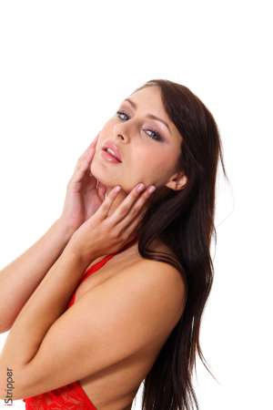 Stripper Picture of Noemi Moon - Noemi Moon is a sexy 23 year old babe from Kiev Ukraine and she is super excited to be making her VirtuaGirl debut. One look at her body and you can tell that Noemi makes a habit of going to the gym and working out. Her physique is smoking hot and you can see the beautiful definition of her muscles as she makes her way across the stage for you. It should come as no surprise that Noemi lists going to the gym as her most favorite hobby. Right now she is focusing on her acting and dancing career but she would like to become a personal trainer some day. Cooking goes hand in hand with keeping up such a beautiful shape and Noemi tells us she is pretty proficient in the kitchen as well. When she's not working or working out Noemi enjoys spending time on the beach and shopping with friends. She wants to get into acro-yoga when she can find the time but until then she just wants to continue to perform for her loving fans! Noemi Moon had also fun doing some tests for our pane-glass project :)