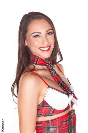 Stripper Picture of Celeste Star - Older wiser and sexier are the words that Celeste Star uses to describe herself. At 31 years of age Celeste is one of our older models but she is still smoking hot and we know you are going to love what she does on stage! When you talk to Celeste her maturity shines through. She has lived a full life traveling the world studying at University and making a career out of erotic dancing and performing. Celeste grew up in Pomona California and describes herself as a tomboy. She was always into sports and cheerleading before she decided to pursue a career in adult entertainment after graduating. With her model good looks the transition was easy. She immediately started getting work and never looked back. Celeste tells us that she loves being with women and she has gotten to fuck some of the most beautiful ones in the world. She enjoys a women's soft skin and the intensity of their touch the most. Celeste commands a room when she enters it. She radiates sexuality in the way only an older woman can. Let her sit you down and dominate your world for a while as you download her full stage show today!