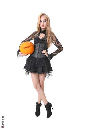 Stripper Picture of Nancy A - Everything about Nancy A is perfect. She's got perfect tits long legs a slammin' body and she is sexy as hell. Nancy is also a budding entrepreneur having launched her own lingerie line for women that want to feel sexy and classy at the same time. Nancy is a lingerie connoisseur and she has worked at many high end lingerie shops over the years. As a matter of fact that is what lead her to become a Diva. Men would ask her to model sexy intimates for their wives as they were shopping and Nancy got a huge charge out of parading around half naked in front of strangers. Now she is at the top of her game with fans around the world and we are proud to have her as one of our featured divas.