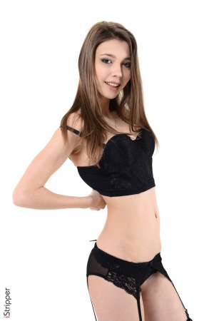 Stripper Picture of Mila Azul - Mila Azul is just 20yo she comes from Ukraine but she had only few time to go back home these last year. In one year she has been recruited by the biggest International productions and it's easy to understand why! Mila is long & slim she has an incredible generous breast (all natural) long shiny & voluptuous hair and a cute little face. Mila's temper is amazing she's fresh dynamic fun playful and gracious! A rare jewel and a real chance for iStripper! Come back whenever you want Mila!