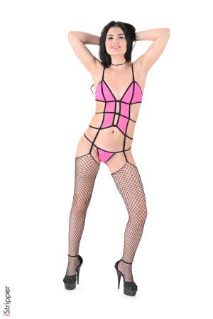 Stripper Picture of Celeste - Celeste comes from Brno in Czech Republic. She started her career in 2015 but still benefits from a great freshness and candor which make her very endearing & touching! Her slim body her delicate skin and the deep blue of her eyes will immerse you in a very intimate show.