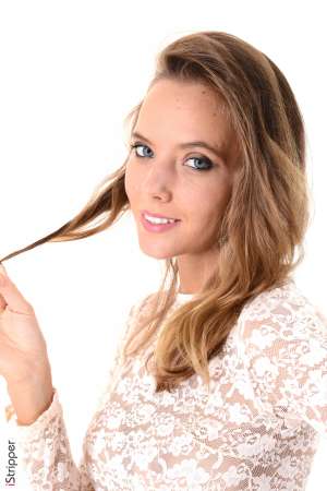 Stripper Picture of Katya Clover - We are proud to bring you the delicious Katya Clover from Vladivostok Russia. We call her delicious because she wears this vanilla and peach body cream that smells like a mouth watering cobbler pie. Katya tells us she tastes as good as she smells and we totally believe her! Katya has a smooth sexiness about her that draws people in. Her hobbies include flirting dancing clubbing and flirting with more flirting thrown in for good measure. Yes Katya is a wild flirt and it's one of the reasons she loves performing so much. Every dance she does is her way of flirting with the world so get ready to get to know every inch of the beautiful and flirty Katya!