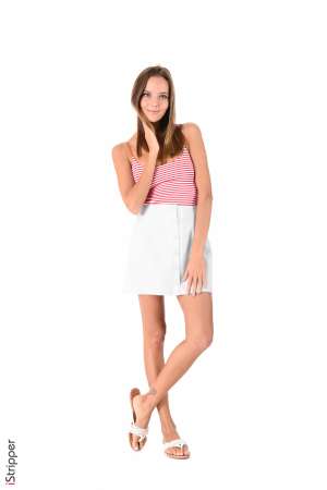 Stripper Picture of Katya Clover - We are proud to bring you the delicious Katya Clover from Vladivostok Russia. We call her delicious because she wears this vanilla and peach body cream that smells like a mouth watering cobbler pie. Katya tells us she tastes as good as she smells and we totally believe her! Katya has a smooth sexiness about her that draws people in. Her hobbies include flirting dancing clubbing and flirting with more flirting thrown in for good measure. Yes Katya is a wild flirt and it's one of the reasons she loves performing so much. Every dance she does is her way of flirting with the world so get ready to get to know every inch of the beautiful and flirty Katya!