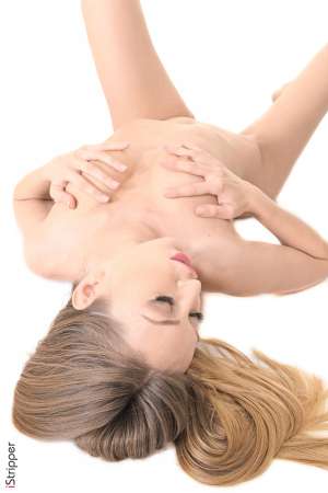 Stripper Picture of Leila Mazz - Leila Mazz lives in Moscow she's 30 years old and already 2 years in adult modeling. Leila is very slim sensual sweet with her long and shiny hair and the delicacy of her moves. If she was a flower she would be violet! Leila is passionated by yoga she's vegan and travels all around the world to discover people who share her philosophy...