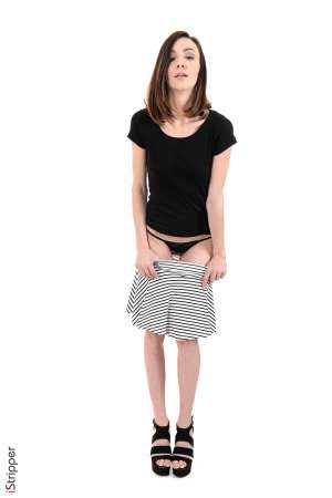 Stripper Picture of Adel Morel - Adel Morel comes from Kiev she's 22 and started her career mid 2015. Adel is tall slim delicate and sensual. Her body allows her all style fantasies and gives her the freedom to be whoever she wants! She does a lot of gym according to her twitter and she loves doing shopping & trying new fashion styles! She loves cats and has a lot of Best Friends :) Adel's first card is also the first 2018 design card to be released!