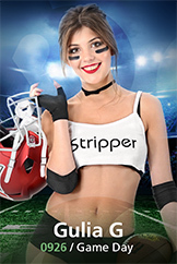 2/2/2018 e0926 - Game Day Gallery with Nude Model Gulia G from iStripper